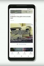 Google Assistant news stream - Android P hands-on review