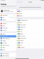 Control Center - Apple iPad Pro 12.9 (2018) review