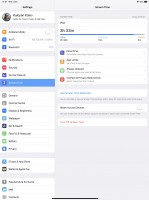 Screen Time settings - Apple iPad Pro 12.9 (2018) review