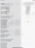 Lyrics - Apple iPad Pro 12.9 (2018) review