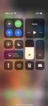 Control Center and 3D Touch pop-ups - Apple iPhone XS Max review