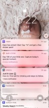 Notification Center - Apple iPhone XS Max review