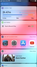 Screen Time Widget - Apple iPhone XS review
