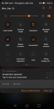 Notification shade and quick toggles - Asus ROG Phone review