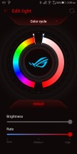 Aura lighting - Asus ROG Phone review