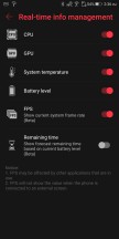 Game Center settings - Asus ROG Phone review