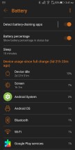 Battery settings - Asus ROG Phone review
