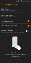 Navigation bar - Asus ROG Phone review