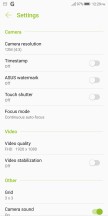 Main camera UI and settings - Asus ROG Phone review