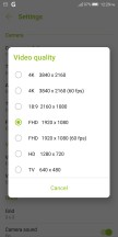 Main camera UI and settings - Asus ROG Phone review