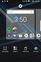 Launcher options - Blackberry KEY2 review