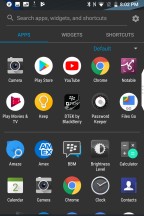 Dark mode - Blackberry KEY2 review