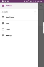 Notes app - Blackberry KEY2 review