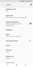 The Color menu in Settings > Display has three options now - Google Pixel 2 XL long-term review