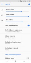 Some of the transferred settings - Google Pixel 2 XL long-term review