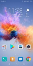 Home screen and panels, without an app drawer - Honor 7X review
