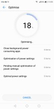 Notification and battery management - Honor 7X review