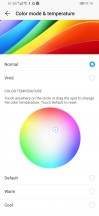 Display settings for most accurate rendition of the sRGB color space (that we achieved) - Honor Magic 2 review
