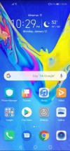 Launcher settings • App drawer setting • Home screen: Google feed - Honor View 20 review