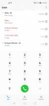 Dialer - Honor View 20 review