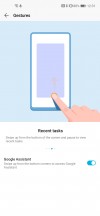 Back, Home, Recent apps, Google Assistant - Honor View 20 review