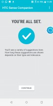 HTC Sense Companion app - HTC U12 Plus Review review
