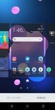 Home screen and options - HTC U12 Plus Review review