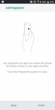 Fingerprint scanner - HTC U12 Plus Review review