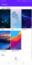 Theme chooser - Huawei Honor View 10 review