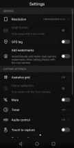 Camera settings - Huawei Honor View 10 review