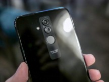 Dual camera and fingerprint reader on the back - Huawei Mate 20 Lite hands-on review