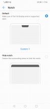 Notch control - Huawei Mate 20 lite review