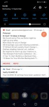 Notification area - Huawei Mate 20 lite review