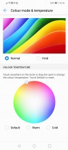 Custom color setting - Huawei Mate 20 lite review