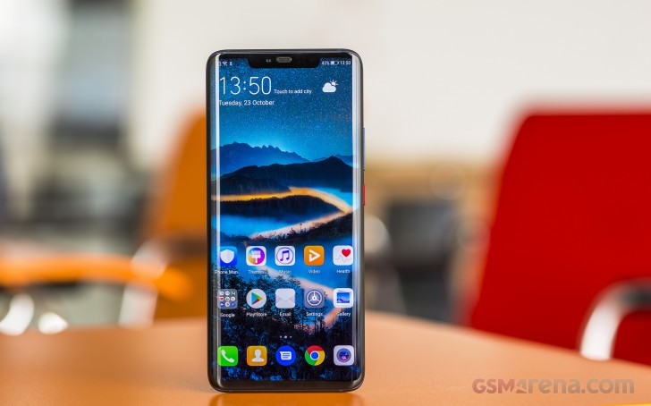 Управление жестами на huawei mate 20 pro