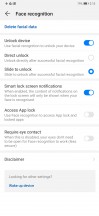 Face recognition - Huawei Mate 20 Pro review