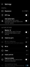 Camera settings - Huawei Mate 20 Pro review