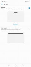 Notch setting - Huawei Nova 3 review