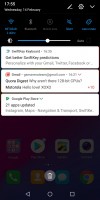 Notification area - Huawei P Smart review
