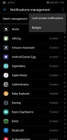 Lockscreen notification settings - Huawei P20 Pro long-term review