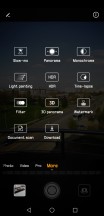 Camera interface - Huawei P20 Pro review