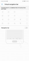 Navigation bar options - Huawei P20 review