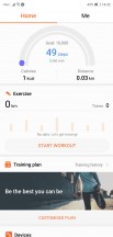Health app - Huawei P20 review