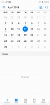 Calendar - Huawei P20 review