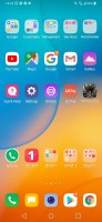 Homescreen - LG G7 ThinQ review