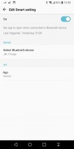 Bluetooth smart setting - LG V30S ThinQ long-term review