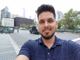 Selfie samples - f/1.9, ISO 50, 1/120s - LG V40 ThinQ hands-on review