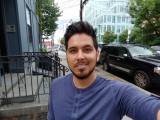Selfie samples - f/2.2, ISO 50, 1/309s - LG V40 ThinQ hands-on review