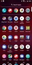 App drawer - Moto Z3 review