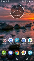 Homescreen - Motorola Moto G5S Plus review